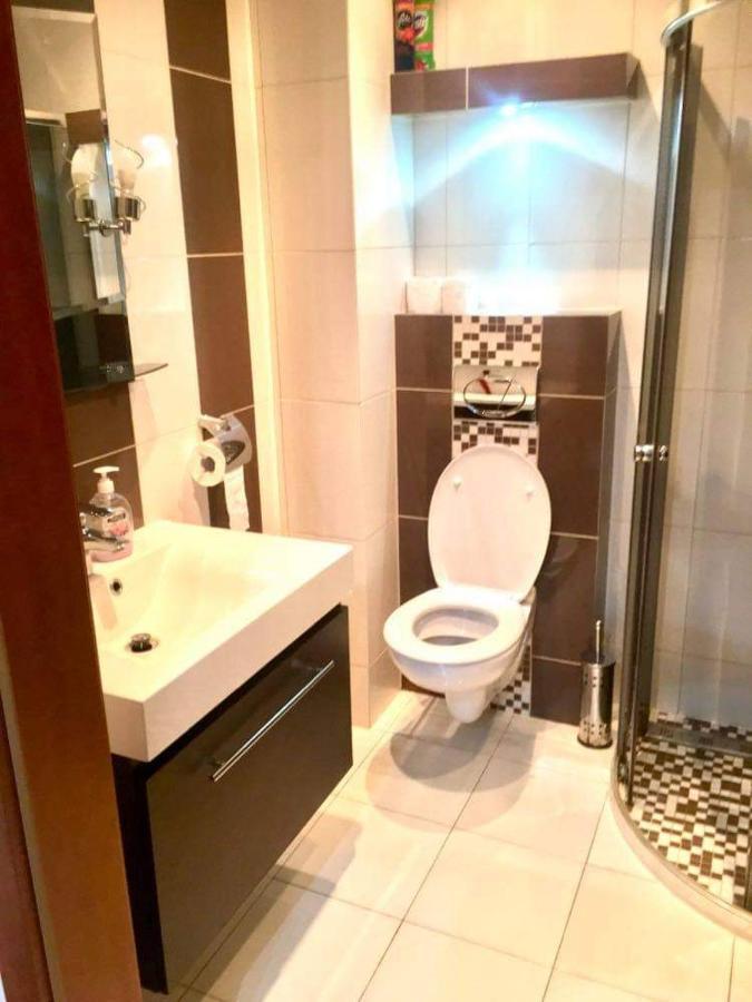 Ferienwohnung Amber Blue Mare Łukęcin Exterior foto
